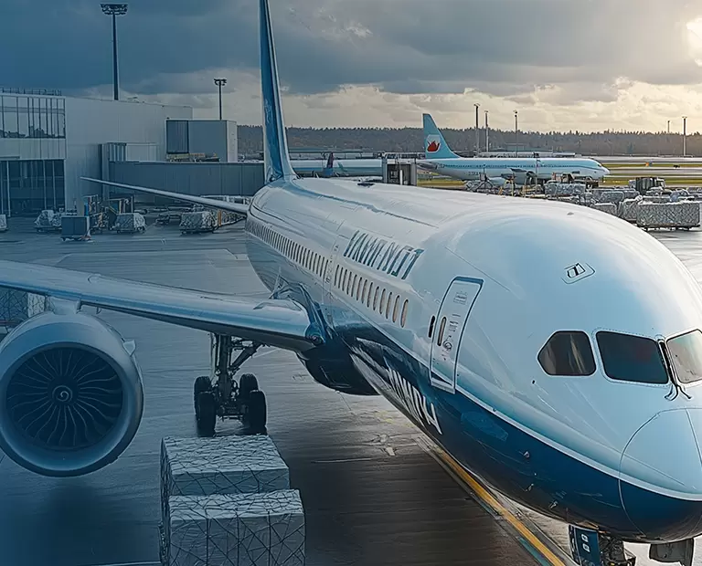 Frete aéreo