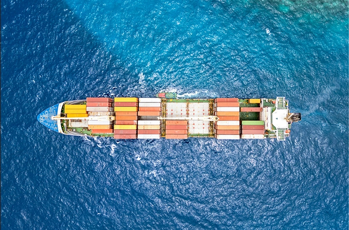 Transporte marítimo internacional de carga Transporte marítimo internacional de carga